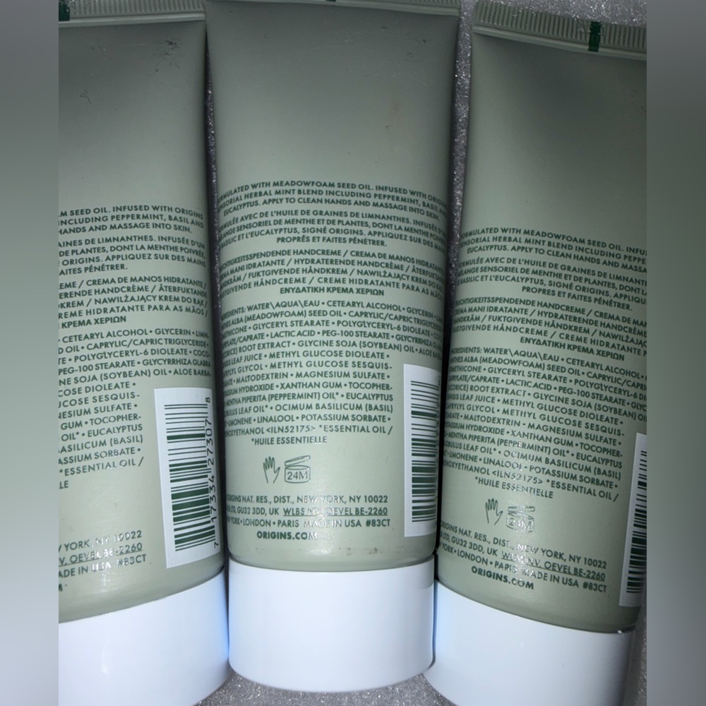 Origins Peace of Mind Moisturizing Hand Cream- (Set of 3) 2.5oz - Picture 2 of 2